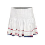 Ropa Lucky in Love Long Borderline Smocked Skirt